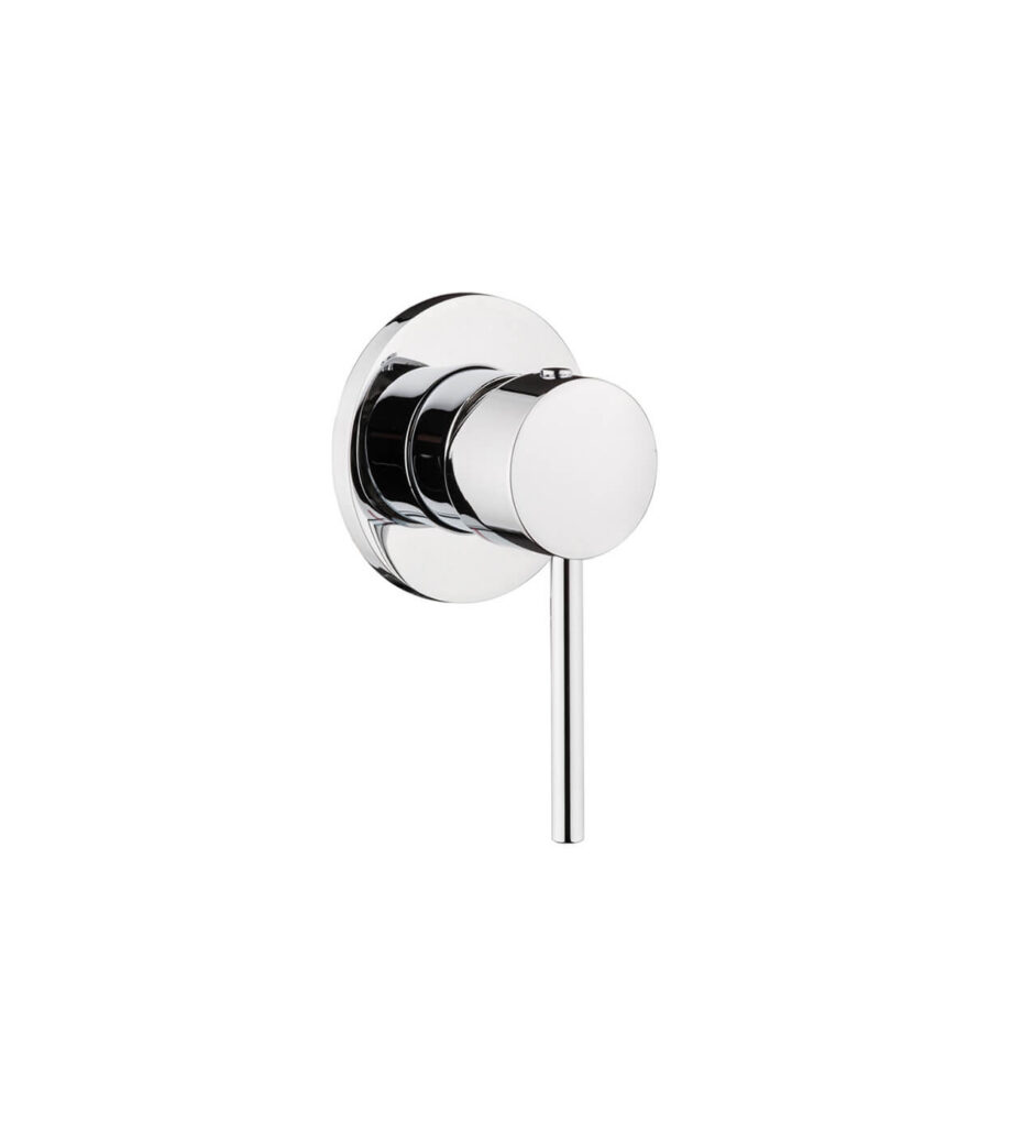 Concealed shower mixer Emmevi Piper 45009PI, Ø 80 mm plate, chrome Concealed shower mixer Emmevi Piper 45009PI, Ø 80 mm plate