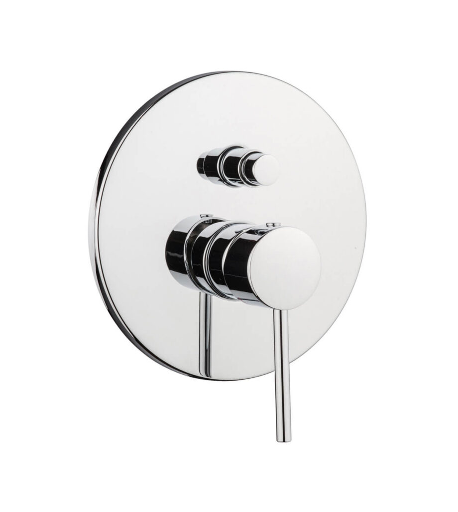 Concealed shower mixer Emmevi Piper 45019, 2 outlets, push-button