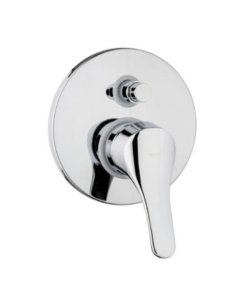 Concealed shower mixer Emmevi Zeus 3019Z, 2 outlets, push-button