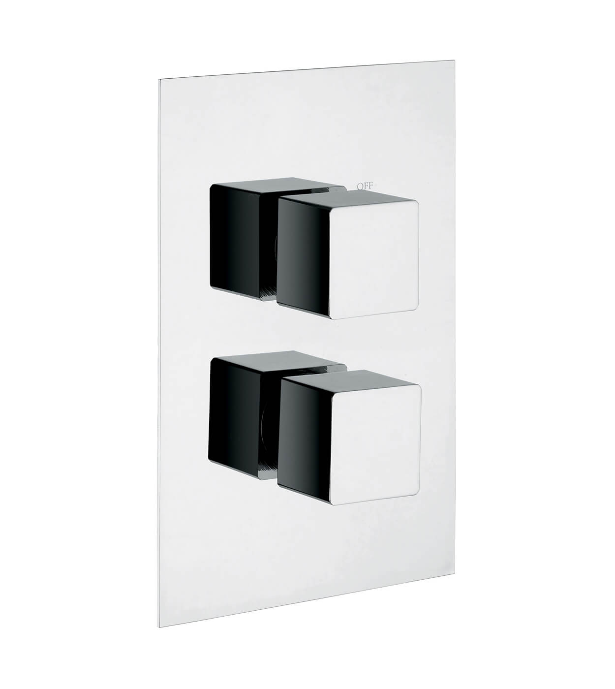 Concealed thermostatic shower mixer Emmevi Gea 26329, 3 outlets