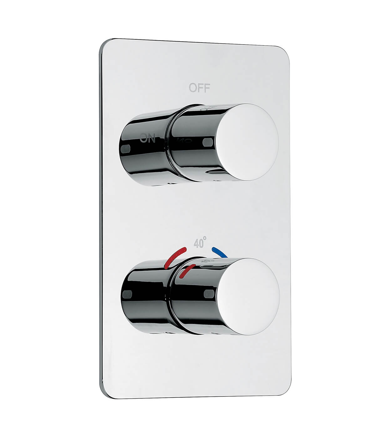 Concealed thermostatic shower mixer Emmevi Piper 45329, 3 outlets