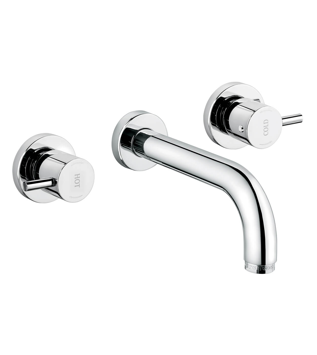 Concealed three-hole basin mixer Emmevi Piper 45155
