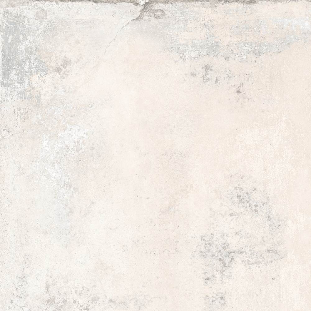 Concrete effect porcelain floor tile ABK Ghost Ivory, 90x90 cm, 8.5 mm, natural matt, slip-resistant R10