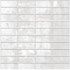 Corten steel-effect porcelain mosaic tile Tau Corten Blanco, 30×30 cm, white Corten steel-effect porcelain mosaic tile Tau Corten Blanco, 30x30 cm, white