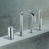 Deck-mounted bath mixer Emmevi Filobrass 85120, 4 holes, chrome Deck-mounted bath mixer Emmevi Filobrass 85120, 4 holes – 2