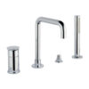 Deck-mounted bath mixer Emmevi Filobrass 85120, 4 holes, chrome Deck-mounted bath mixer Emmevi Filobrass 85120, 4 holes – 4