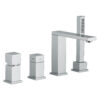 Deck-mounted bath mixer Emmevi Gea 26120, 4 holes, chrome, lever without stem Deck-mounted bath mixer Emmevi Gea 26120, 4 holes