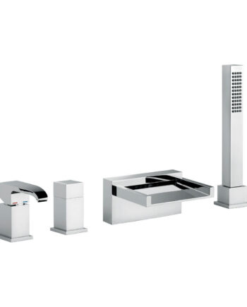 Deck-mounted bath mixer Emmevi Niagara 74120, 4 holes