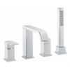 Deck-mounted bath mixer Emmevi Siris 47120, 4 holes, chrome, closed lever Deck-mounted bath mixer Emmevi Siris 47120, 4 holes – 2