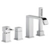 Deck-mounted bath mixer Emmevi Siris 47120, 4 holes, chrome, holed lever Deck-mounted bath mixer Emmevi Siris 47120, 4 holes – 3
