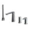 Deck-mounted bath mixer Emmevi Stele 99120, 4 holes, chrome Deck-mounted bath mixer Emmevi Stele 99120, 4 holes