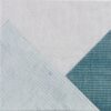 187563-1 Triibulise 3D reljeefiga keraamiline seinaplaat Dune Stripes Mix Denim, 25x25 cm, 10 mm, teksasinine