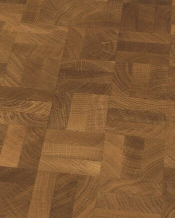 End Grain Flooring Oak Natur, basket weave, 10 mm, block 20 x 60 mm