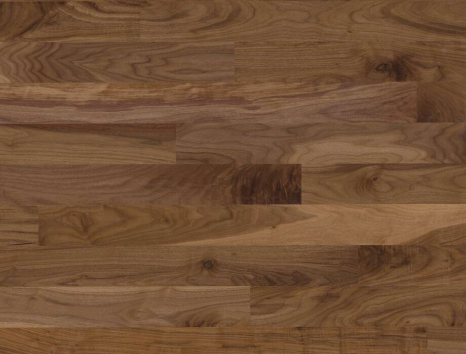 Engineered Wooden Flooring Bauwerk Cleverpark 1250 American Walnut 34 oiled – board view Engineered Wooden Flooring Bauwerk Cleverpark 1250 American Walnut 34 oiled