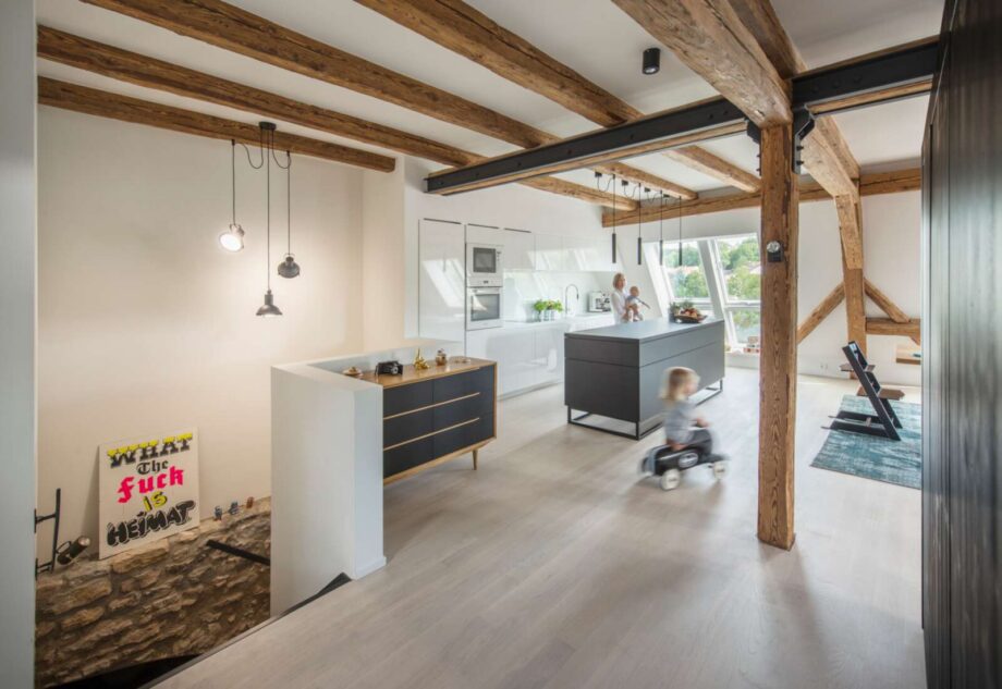Engineered Wooden Flooring Bauwerk Cleverpark 1250 Oak Farina 14 B-Protect sanded – interior 2 Engineered Wooden Flooring Bauwerk Cleverpark 1250 Oak Farina 14 B-Protect sanded – 3