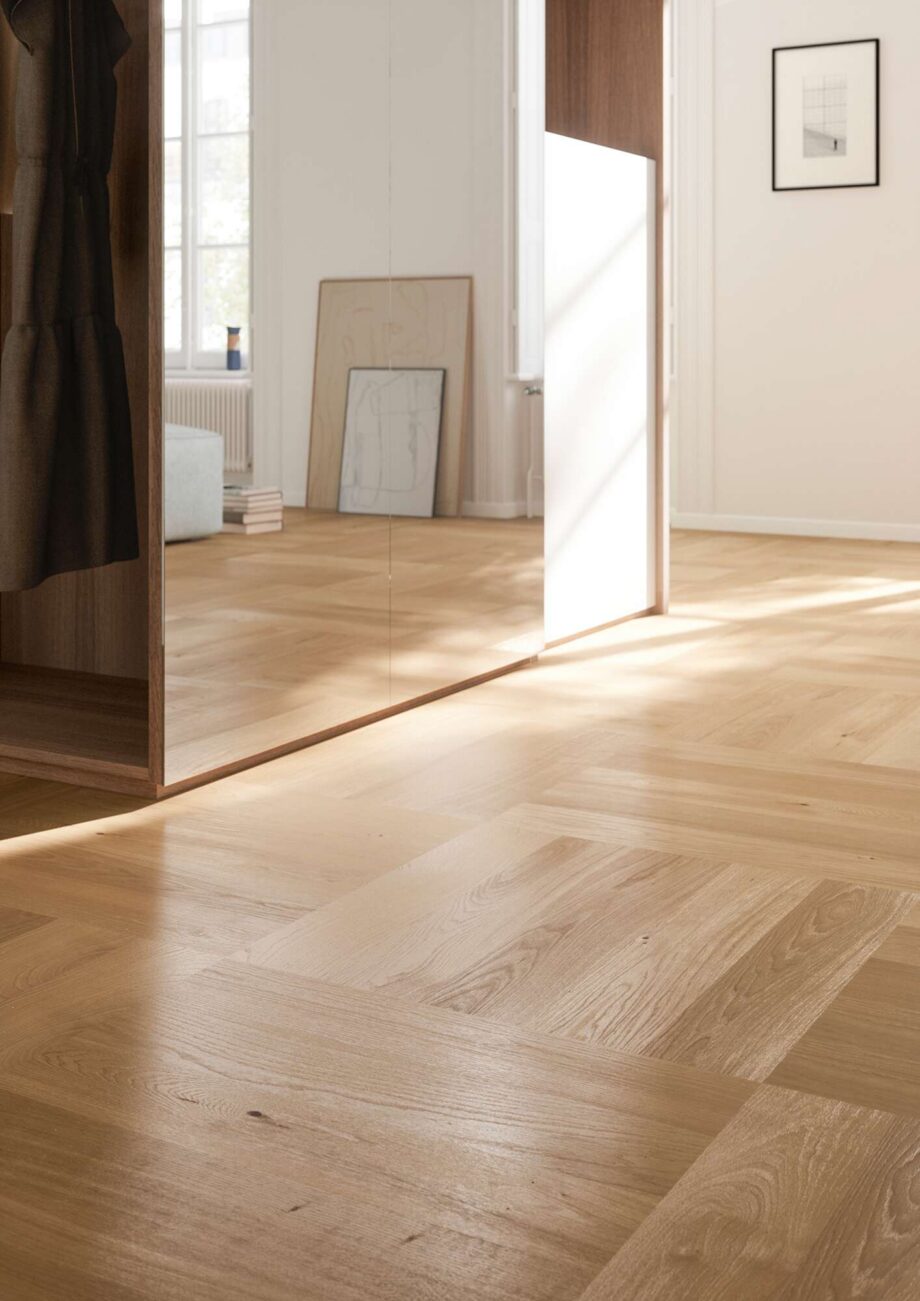 Engineered Wooden Flooring Bauwerk Formpark Quadrato Oak Caramello 14 oiled – 3