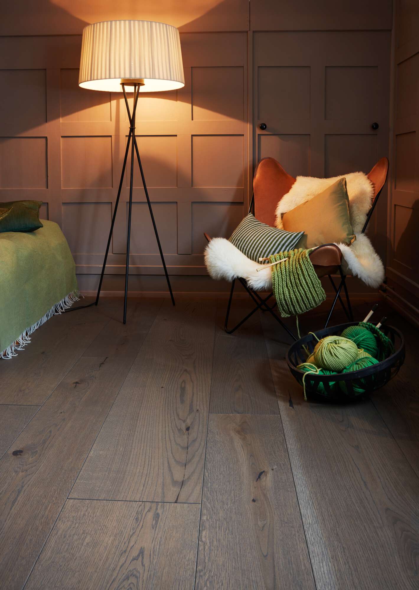Engineered Wooden Flooring Bauwerk Unicopark Oak Fumo 46 oiled brushed – 2