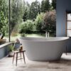 Freestanding Bath PAA AMORE 160x85 cm, Silkstone – 3