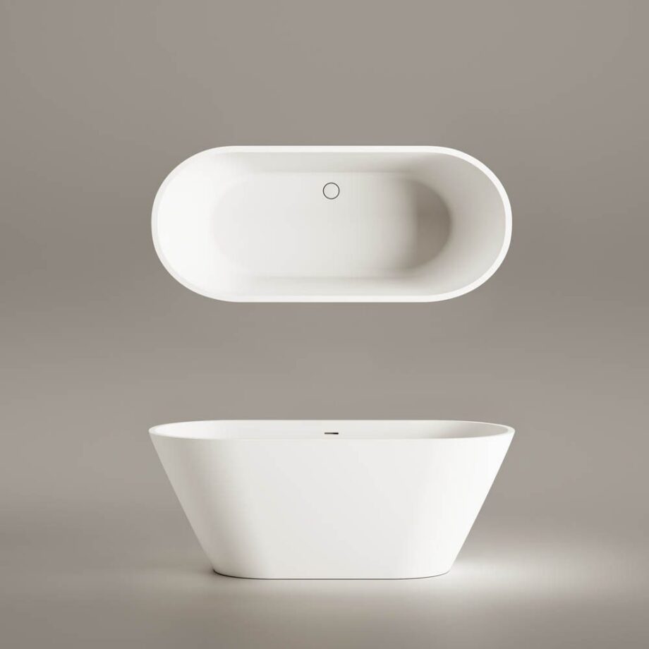Freestanding Bath PAA DECO NUDO 166x72.5 cm, Silkstone – 6