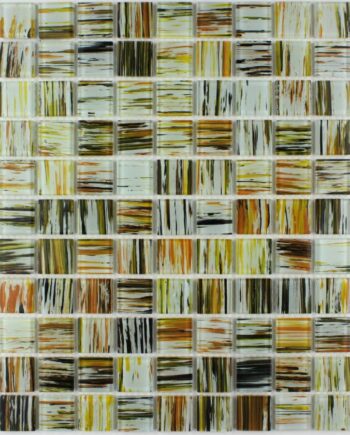 Glass mosaic Nr. 2, 30x30 cm, 4 mm, multicolour