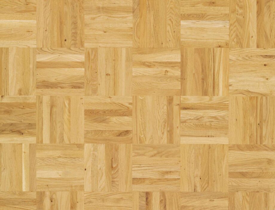 Hardwood Floor Mosaic Bauwerk Oak Nature 35 unfinished cube pattern – board view Hardwood Floor Mosaic Bauwerk Oak Nature 35 unfinished cube pattern