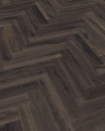 Herringbone floor Thede & Witte Oak Vintage Blackstone beveled and oiled