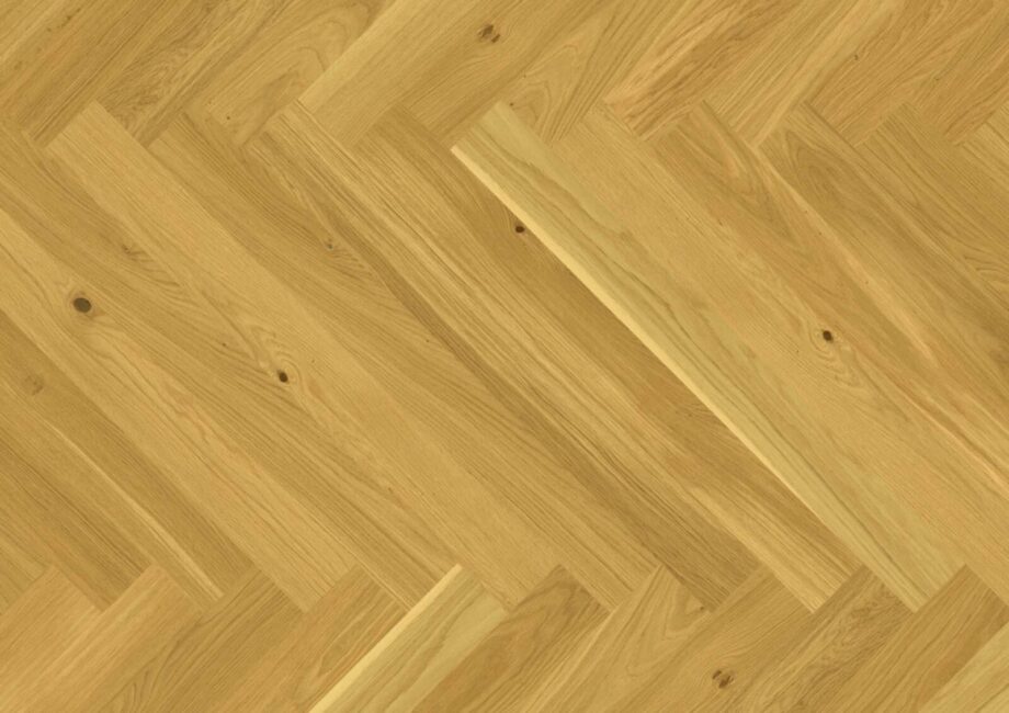 Herringbone Flooring Bauwerk Cleverpark 900 Oak Nature 34 matt lacquered – board view Herringbone Flooring Bauwerk Cleverpark 900 Oak Nature 34 matt lacquered