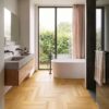 Herringbone Flooring Bauwerk Monopark Oak Nature 15 oiled sanded – interior 2 Herringbone Flooring Bauwerk Monopark Oak Nature 15 oiled sanded – 3