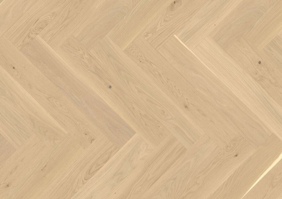 Herringbone Flooring Bauwerk Vectorpark Oak Farina 24 B-Protect brushed – board view Herringbone Flooring Bauwerk Vectorpark Oak Farina 24 B-Protect brushed