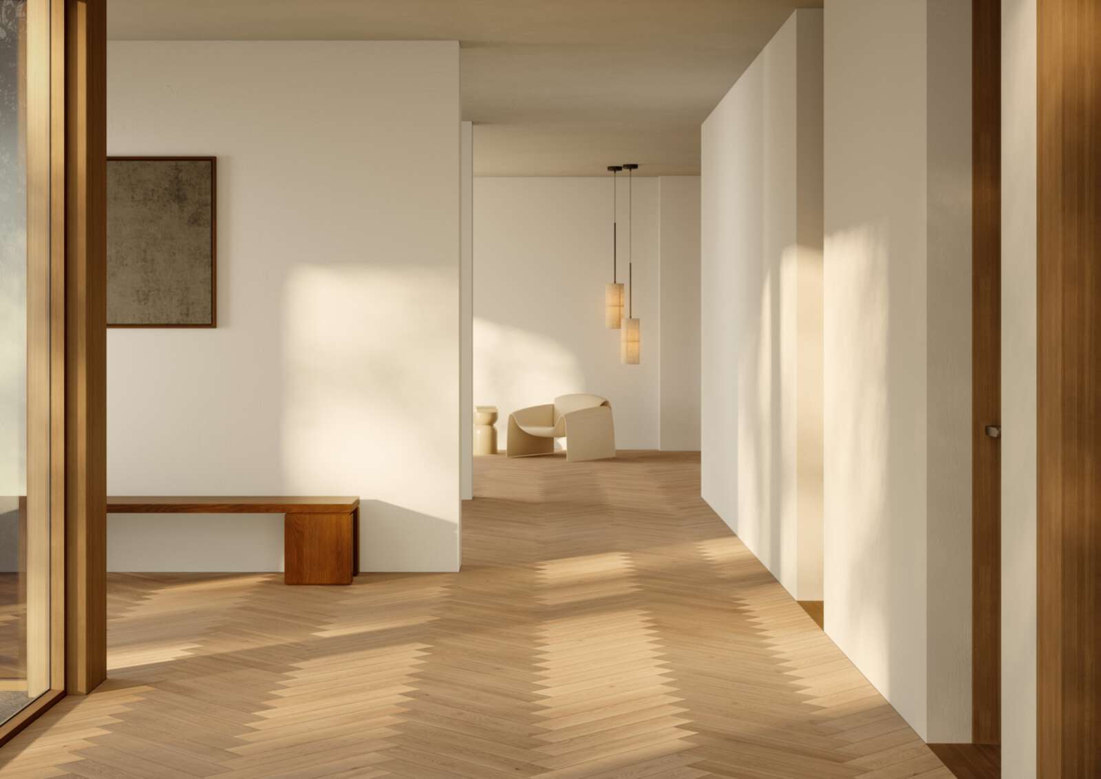 Herringbone Flooring Bauwerk Vectorpark Oak Nature 14 matt lacquered – 3