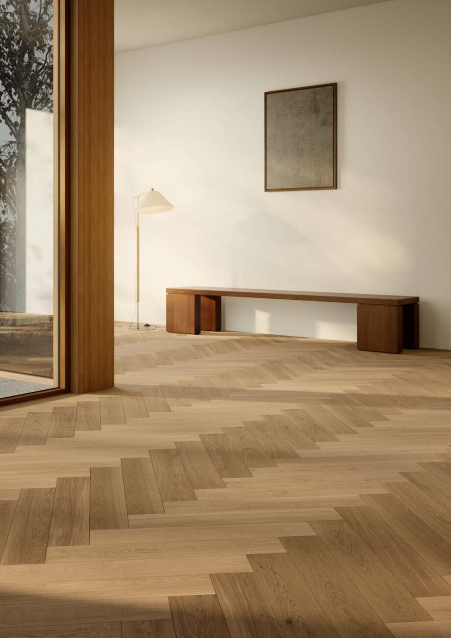 Herringbone Flooring Bauwerk Vectorpark Oak Nature 14 matt lacquered – interior 3 Herringbone Flooring Bauwerk Vectorpark Oak Nature 14 matt lacquered – 4
