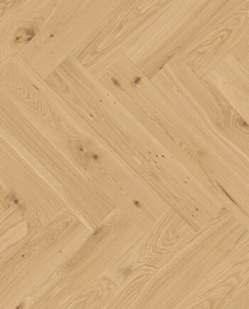 Herringbone Flooring Bauwerk Vectorpark Oak Crema 35 B-Protect sanded