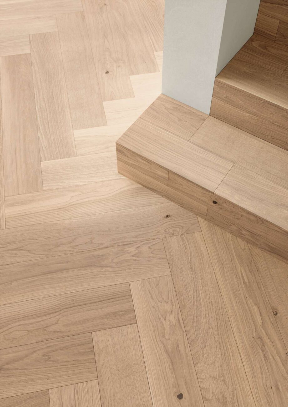 Herringbone Flooring Bauwerk Vectorpark Oak Farina 24 oiled brushed – 2