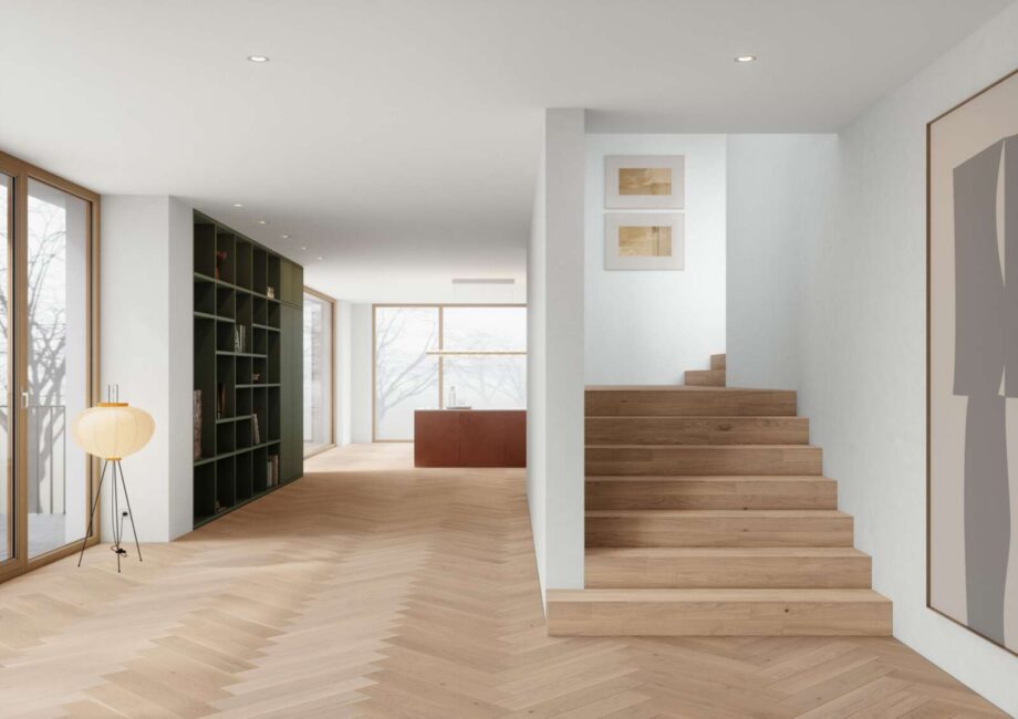 Herringbone Flooring Bauwerk Vectorpark Oak Farina 24 oiled brushed – 3