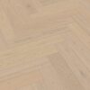 Herringbone parquet Meister Lindura Classic Champagne Oak, brushed, ultra matt lacquered