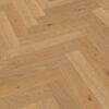 Herringbone parquet Meister Lindura Classic oak, brushed, ultra matt lacquered