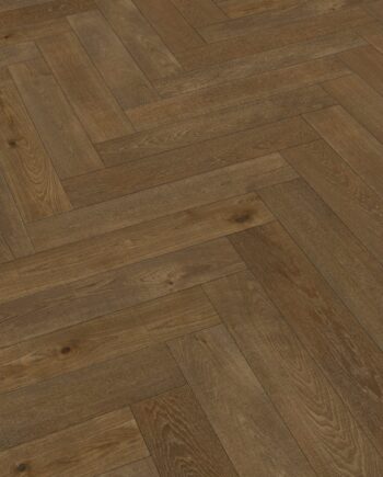 Herringbone parquet Meister Lindura Classic olive grey oak, structured, ultra matt lacquered
