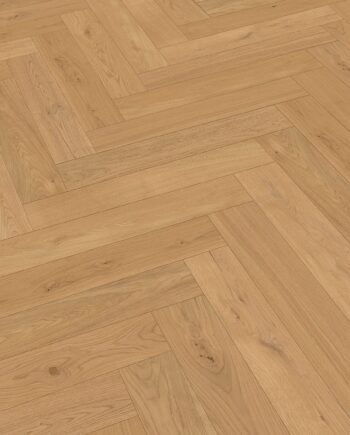 Herringbone parquet Meister Lindura Classic Pure oak, brushed, ultra matt lacquered