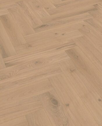 Herringbone parquet Meister PS500 Authentic cream oak brushed matt lacquered