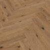 Herringbone parquet Meister PS500 Authentic Greige brushed matt lacquered