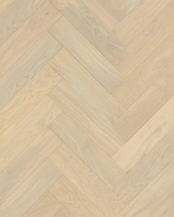 Herringbone parquet oak disegno creamy, Quick Step, beveled, extra matt lacquered