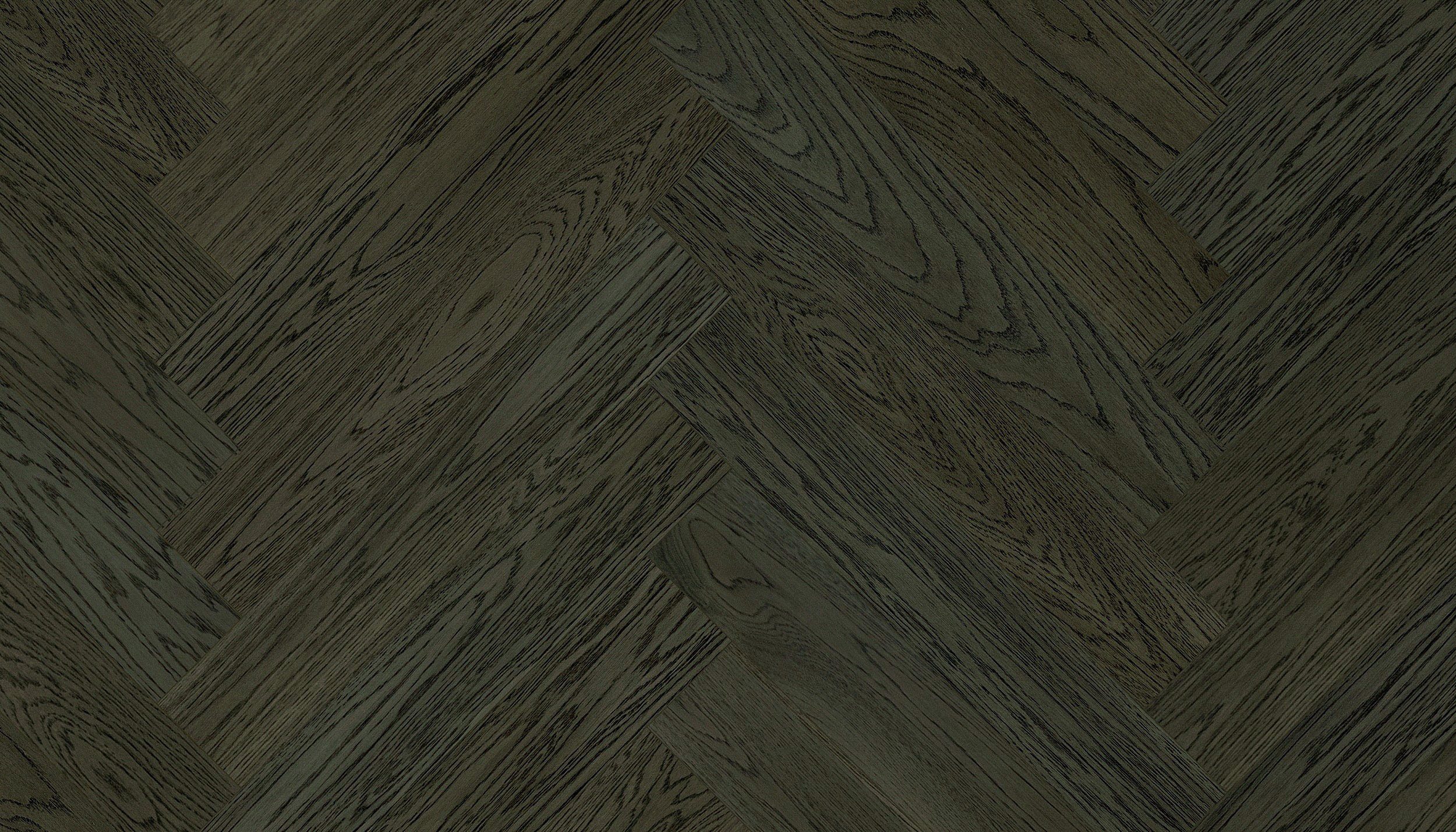 Herringbone parquet oak natur bevelled anthracite grey matt lacquer