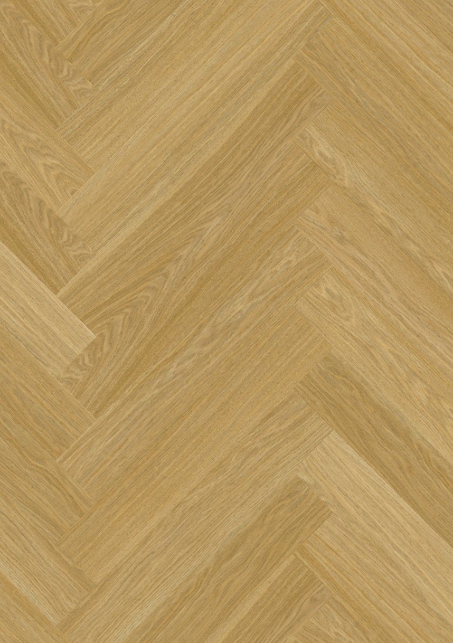 Herringbone Vinyl floor LVT Quick-Step Pristine Serene Oak medium natural