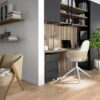 Tammeparkett Tarkett Grace White Canvas TreS kodukontoris
