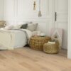 Tammeparkett Tarkett Grace White Canvas Plank magamistoas