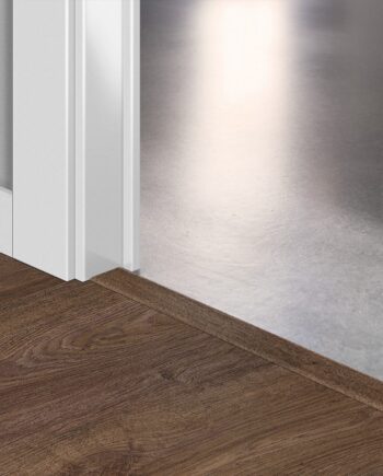 Incizo 5-in-1 transition profile Quick-Step Autumn Oak Chocolate for rigid LVT vinyl (Alpha), 8x45x2000 mm