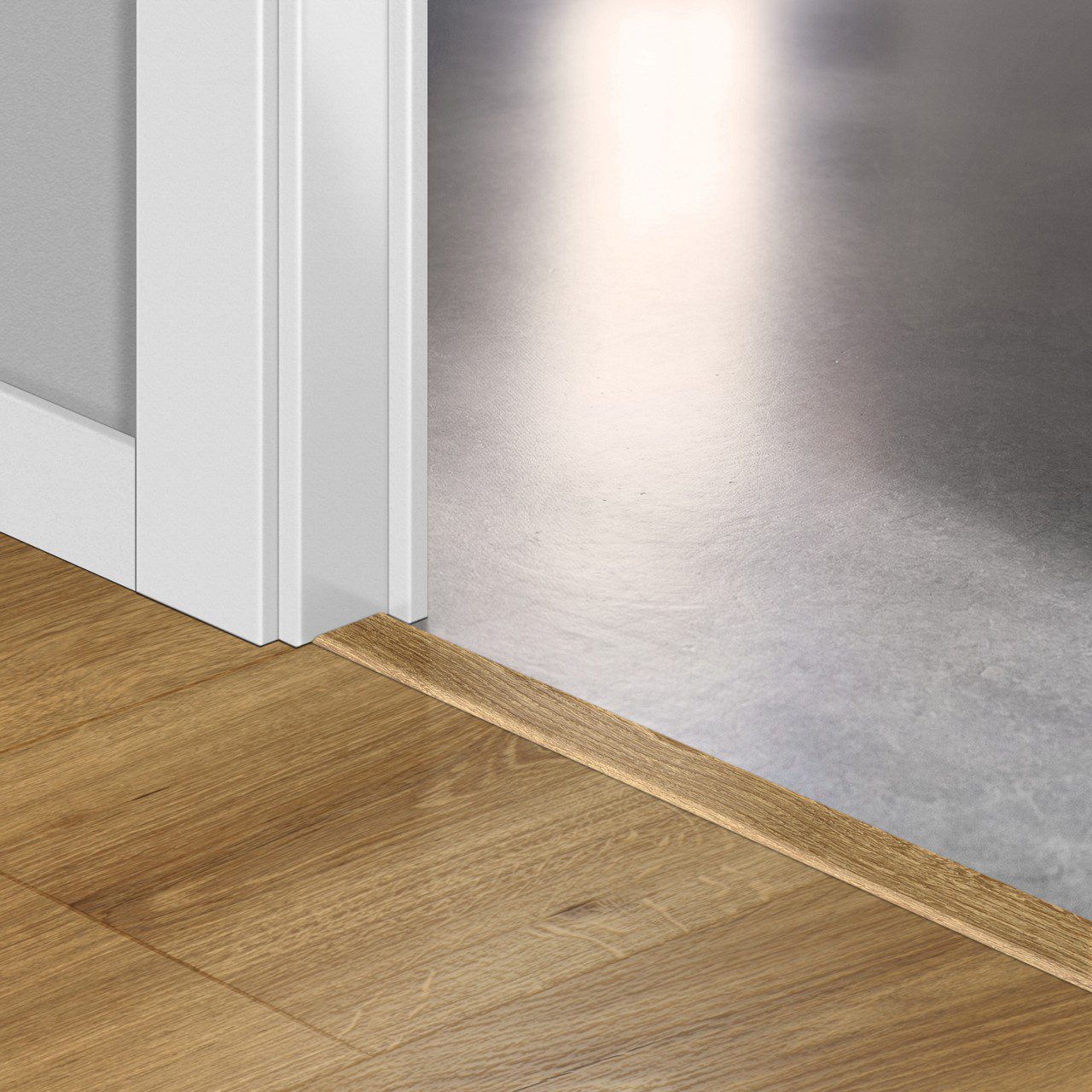 Incizo 5-in-1 transition profile Quick-Step Desert Oak Warm Natural for laminate, 13x48x2150 mm