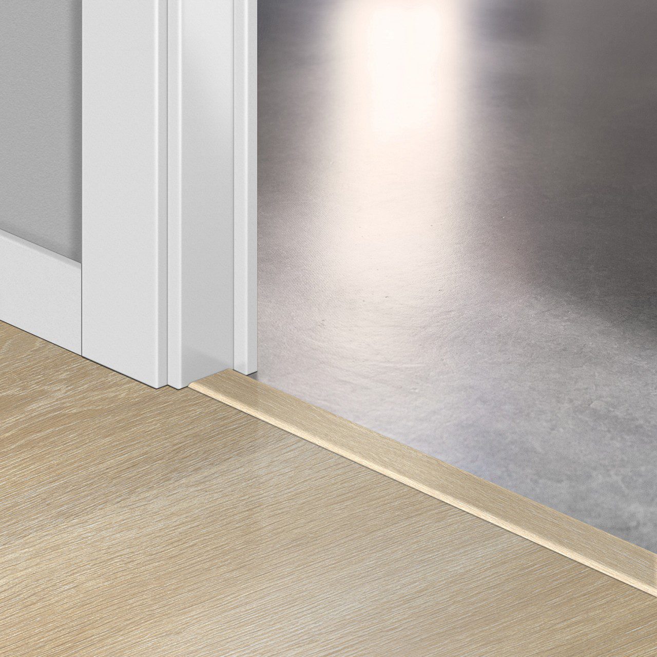 Incizo 5-in-1 transition profile Quick-Step Estate Oak Beige for laminate, 13x48x2150 mm