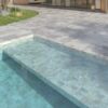 slate-effect porcelain tile Dune Ardesia Chiara 8 light quartzite grey – view 2 Anti-slip slate-effect porcelain floor tile Dune Ardesia Chiara Anti-Slip, 14.7x14.7 cm, 8 mm, light quartzite grey, R12 – 3
