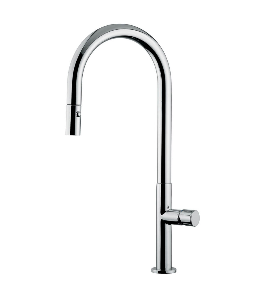 Kitchen mixer Emmevi Ade 78067 with pull-out spray, chrome, standard lever Kitchen mixer Emmevi Ade 78067 with pull-out spray